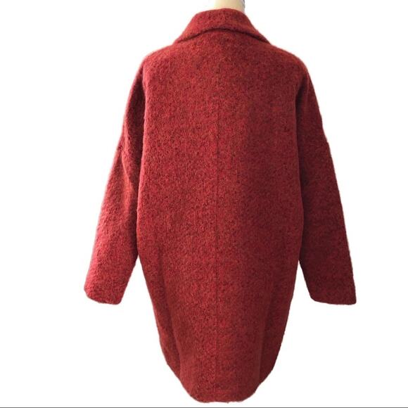 NWT CHEPÈ Giuliana Oversized Coat M Made in Italy - Picture 2 of 9